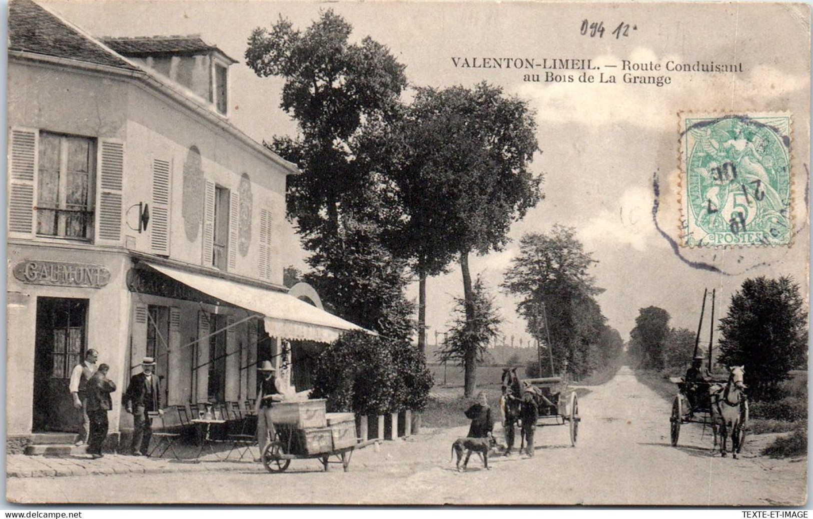 94 VALENTON LIMEIL - Route Du Bois De La Grange  - Valenton