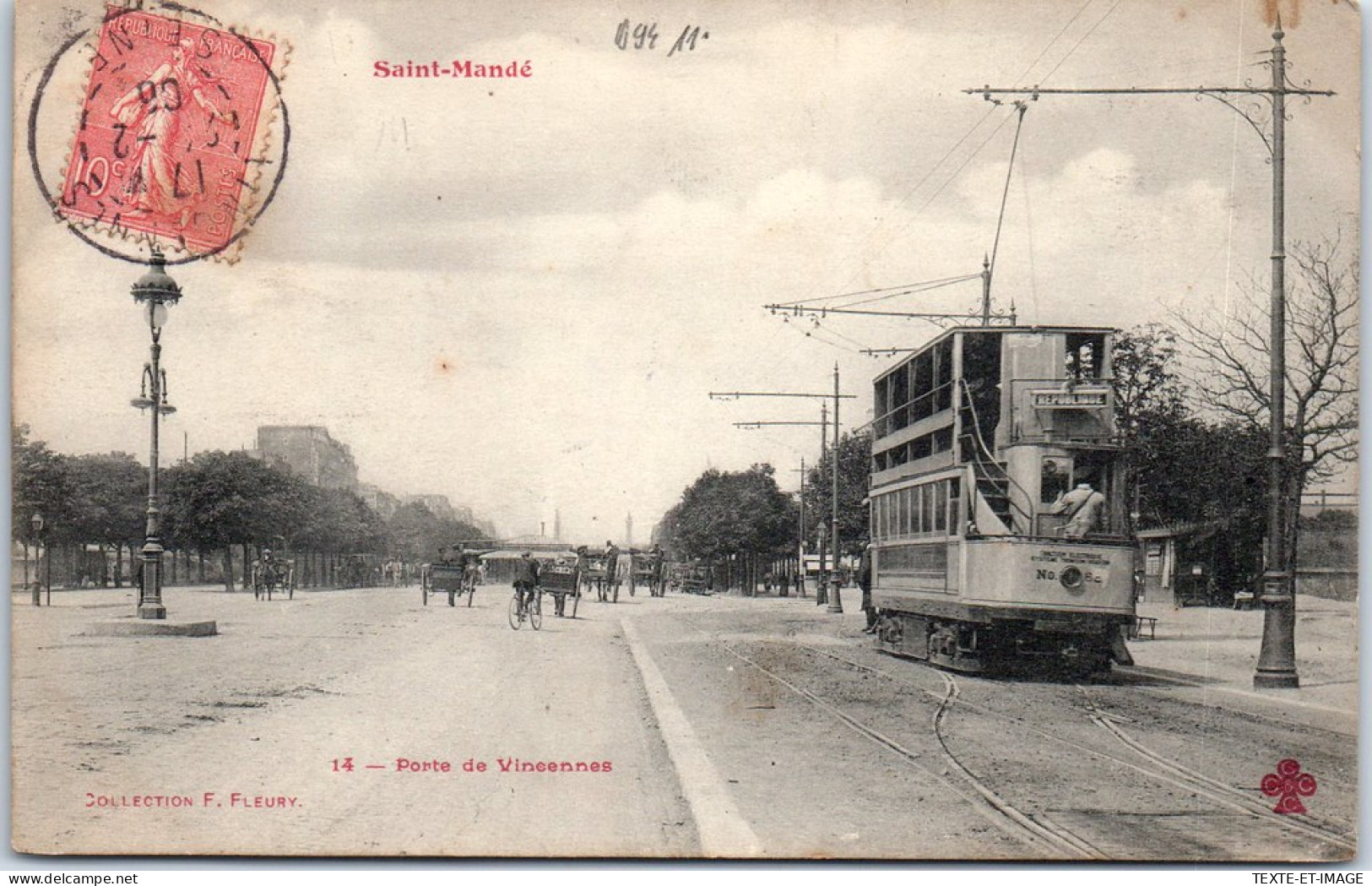 94 SAINT MANDE - Porte De Vincennes (tramway) - Saint Mande
