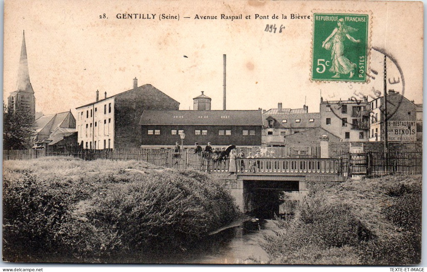 94 GENTILLY - Avenue Raspail Et Pont De La Bievre  - Gentilly