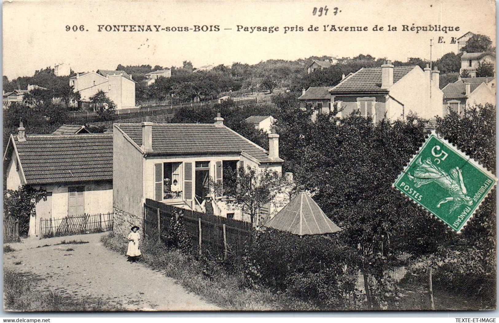 94 FONTENAY SOUS BOIS - Paysage Depuis L'av De La Republique  - Fontenay Sous Bois