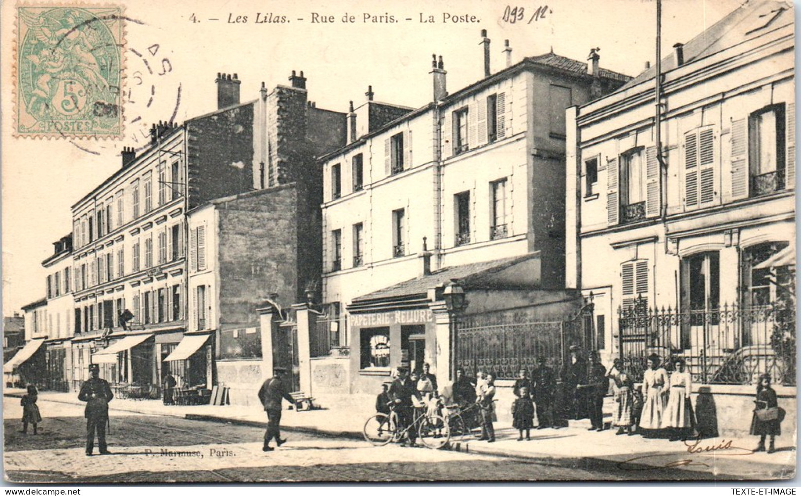 93 LES LILAS - Rue De Paris - La Poste. - Les Lilas
