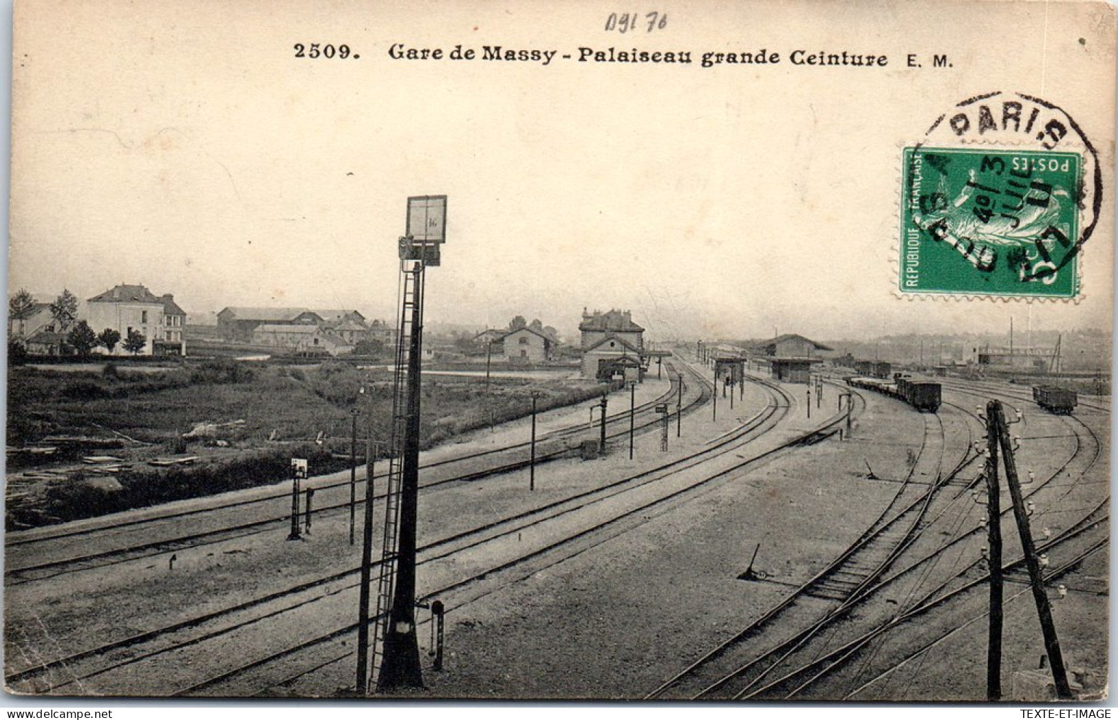 91 MASSY - Vue Generale De La Gare  - Massy