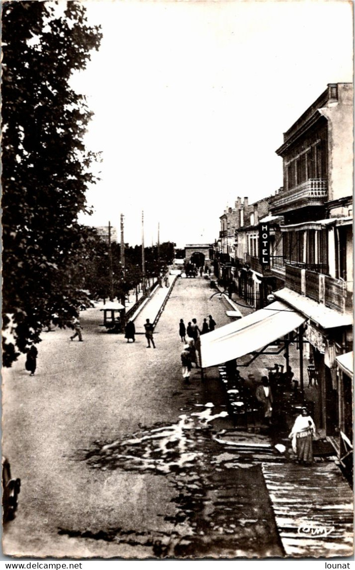 ALGERIE - TEBESSA - Cours Carnot Et Place De Casbah - Tebessa