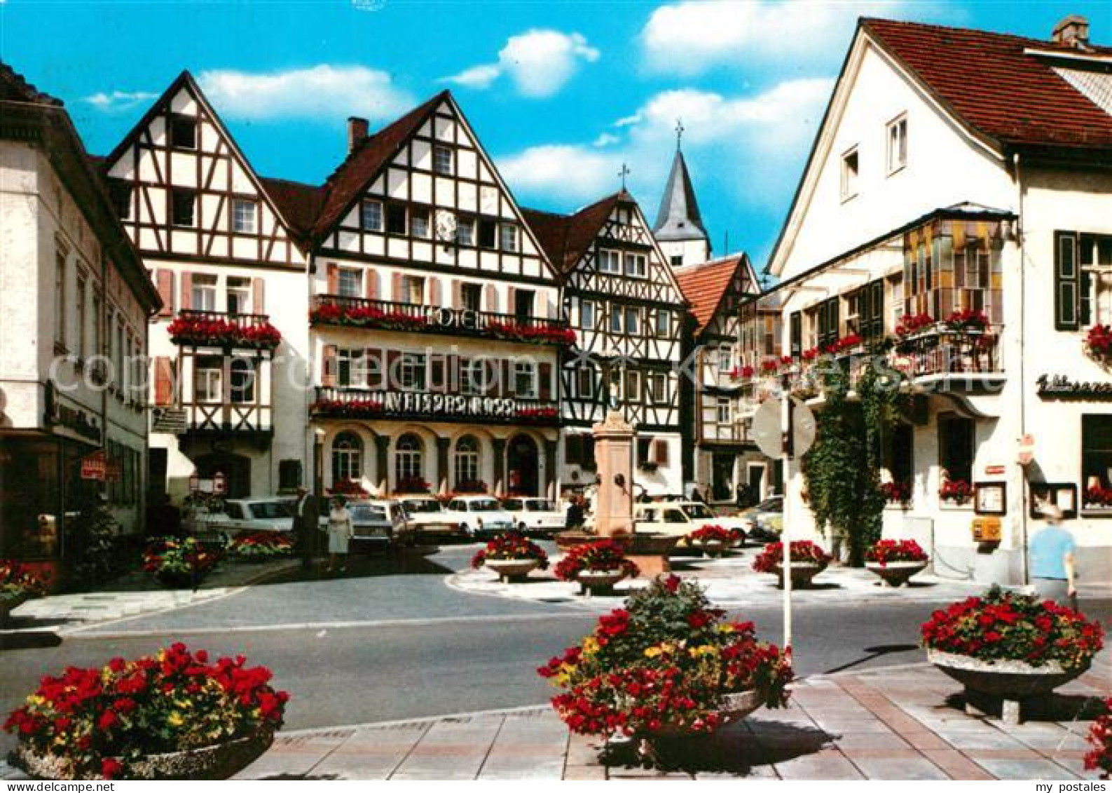 73266038 Bad Orb Marktplatz Altstadt Fachwerkhaeuser Bad Orb - Bad Orb