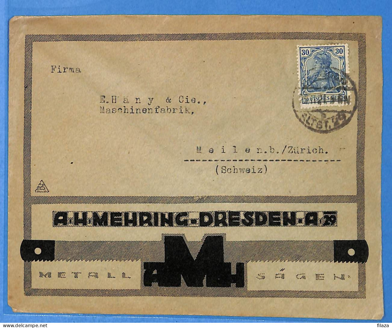 Allemagne Reich 1921 - Lettre  - G32946 - Briefe U. Dokumente