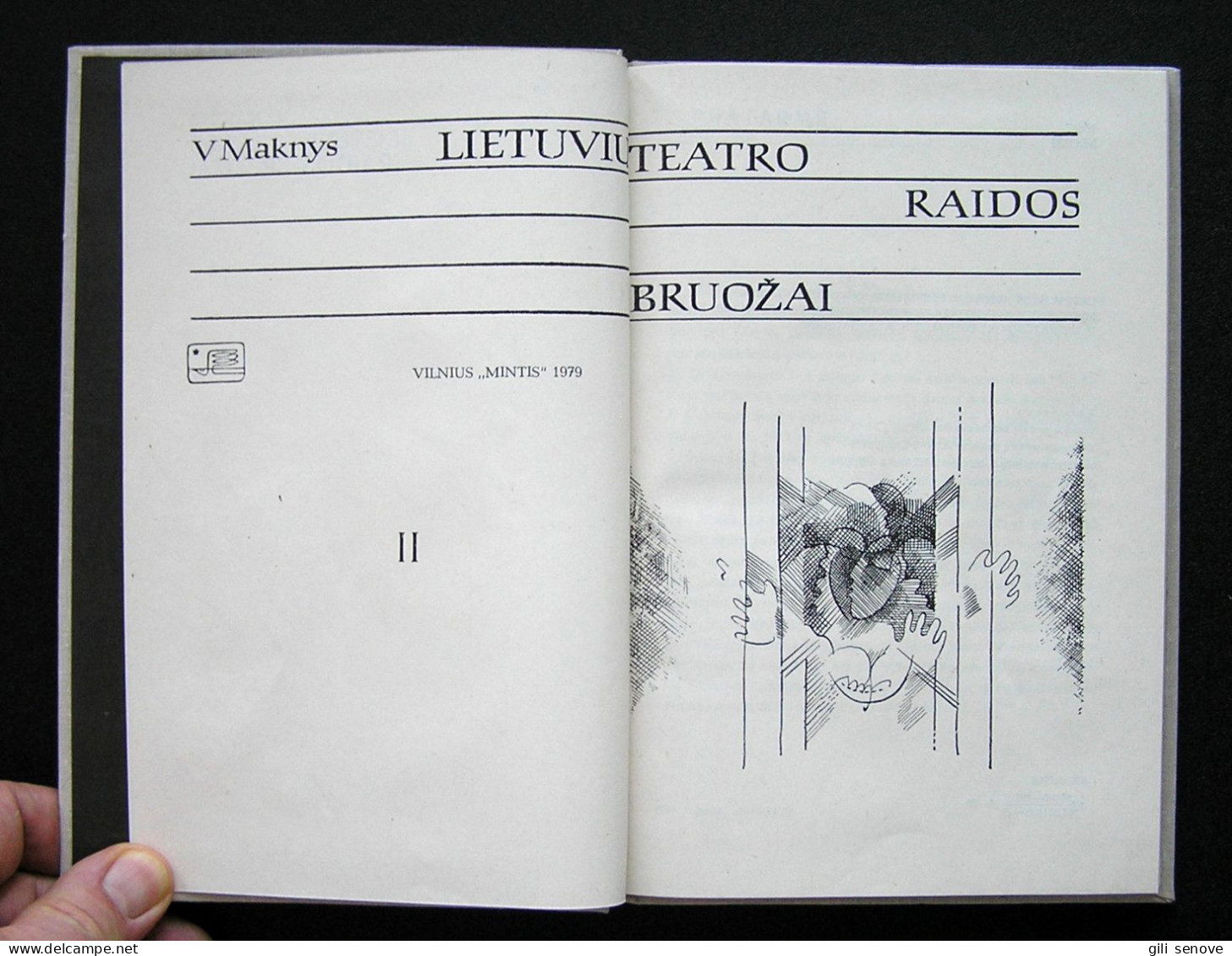 Lithuanian Book / Lietuvių Teatro Raidos Bruožai (1I Tomas) By Maknys 1979 - Culture
