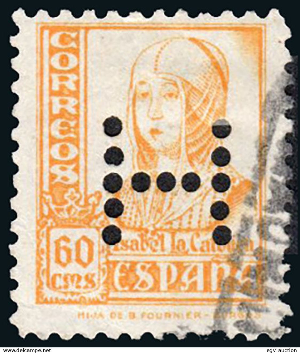 Madrid - Perforado - Edi O 826 - "H" (Librería - Editorial) - Used Stamps