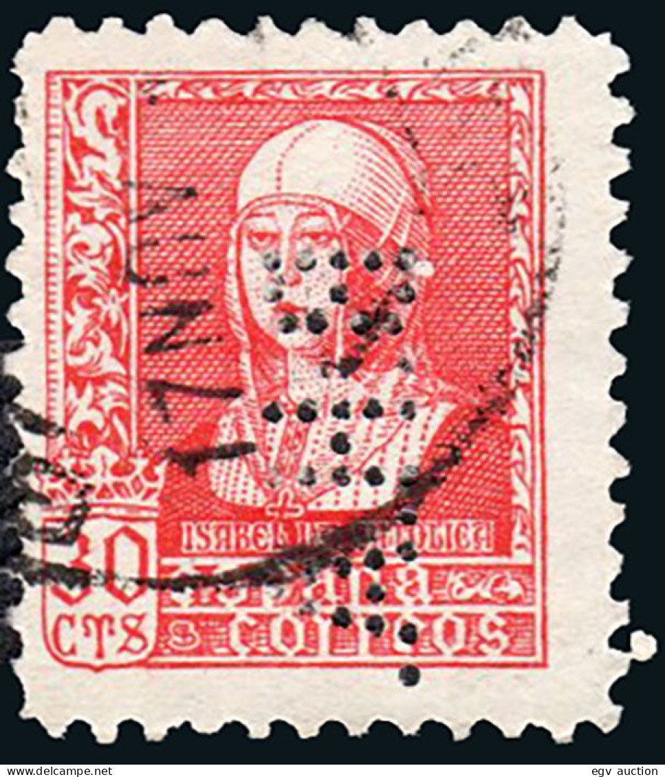 Madrid - Perforado - Edi O 857 - "B.H.A." Pequeño (Banco) - Used Stamps