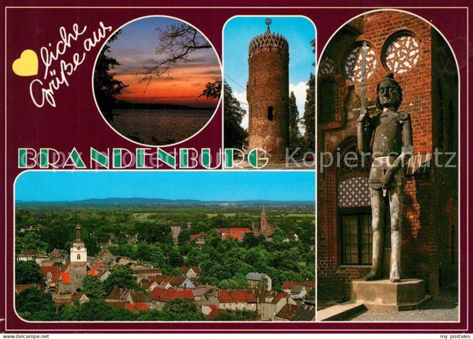 73265967 Brandenburg Havel Sonnenuntergang Am Breitlingsee Plauer Torturm Roland - Brandenburg