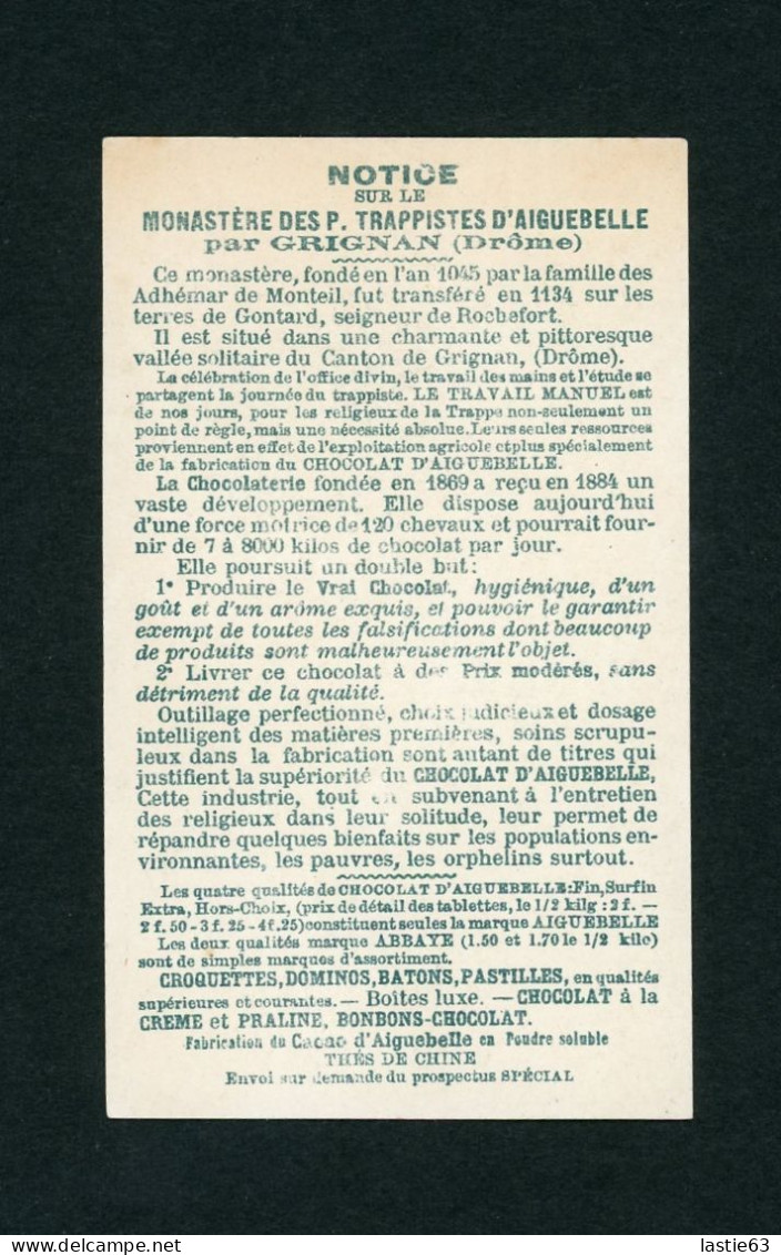 Chromo Aiguebelle. Photographie J. Levy Et Cie    Lourdes  Maison De Bernadette   10,5 X 6,5 Cm - Aiguebelle