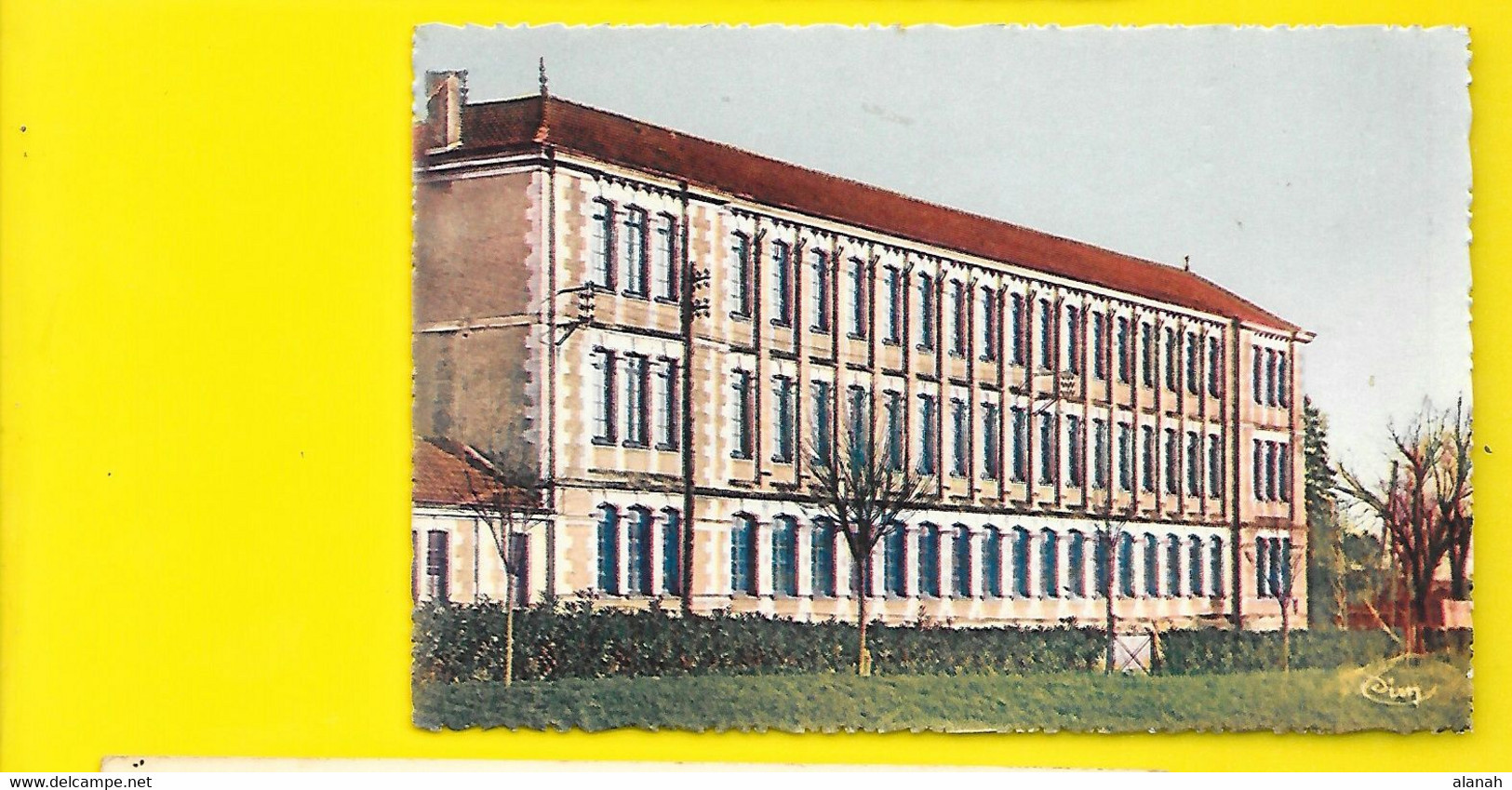 BARBEZIEUX Colorisée Le Collège (Combier) Charente (16) - Other & Unclassified