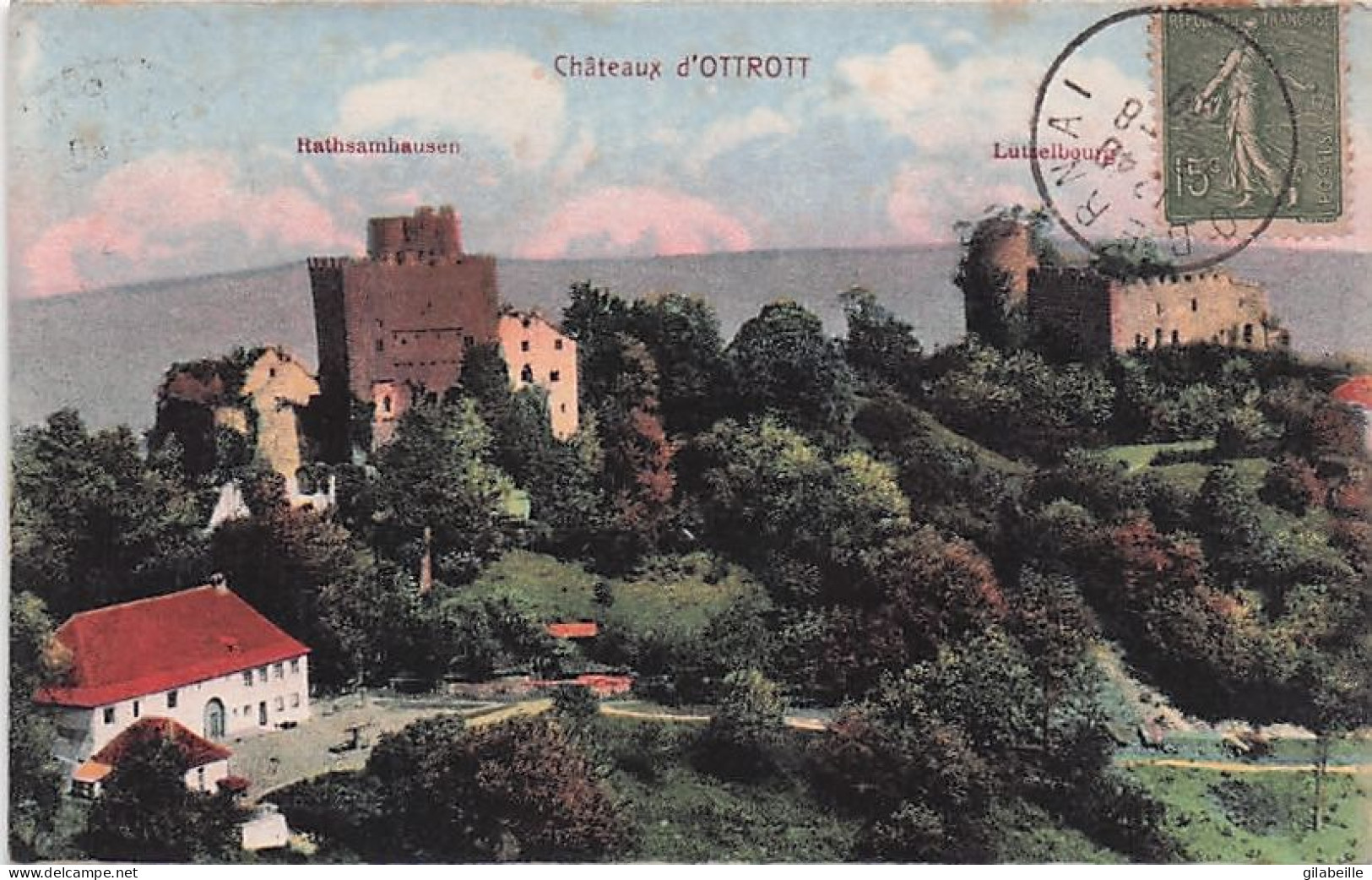 67  - MONT SAINTE-ODILE (ENV.) - CHATEAU D'OTTROT - Sainte Odile