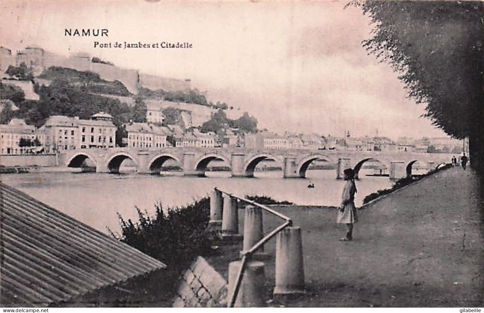 NAMUR - Pont De Jambes Et Citadelle - 1911 - Namur