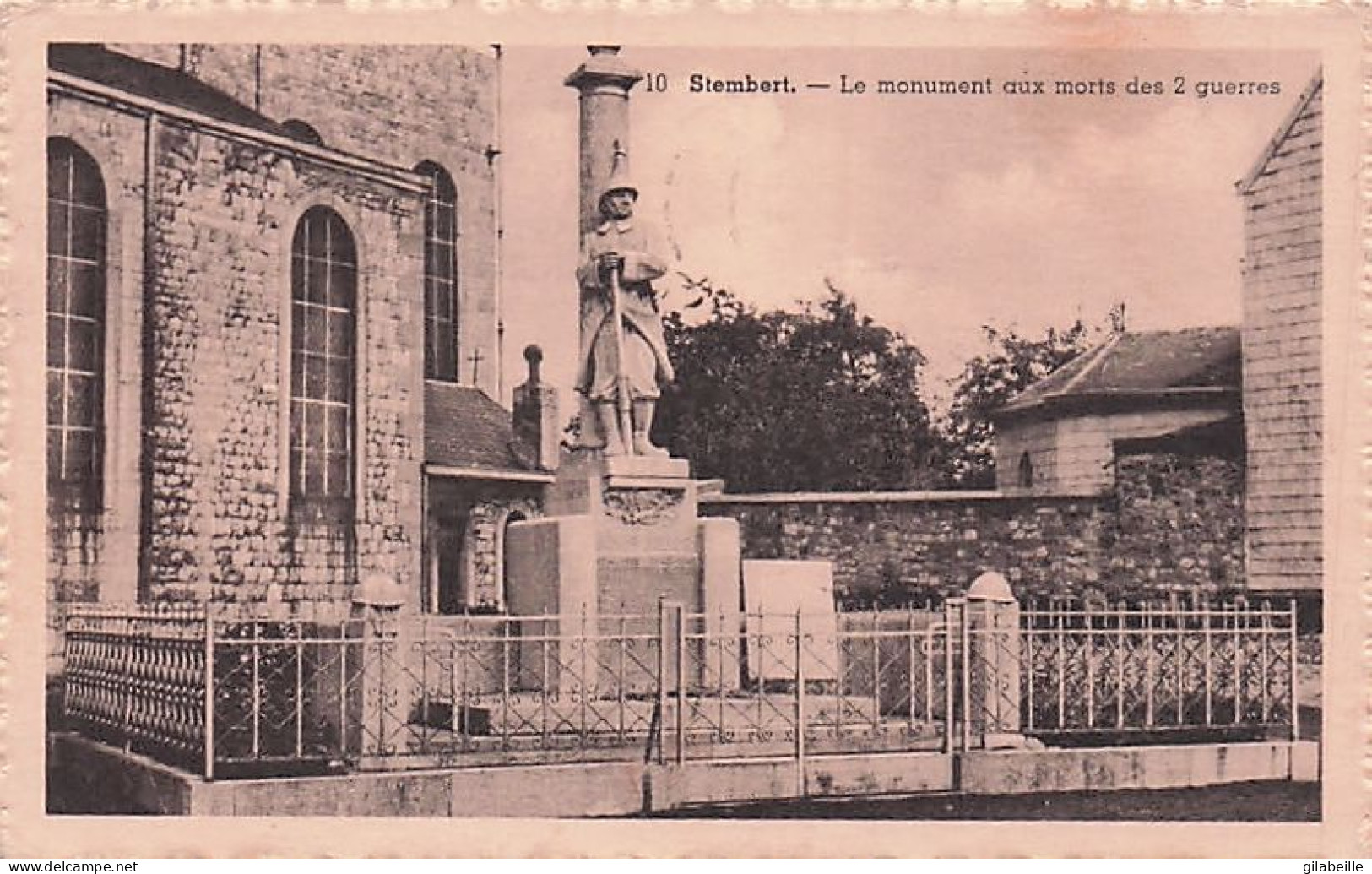 STEMBERT - Le Monument Aux Morts Des 2 Guerres - Verviers