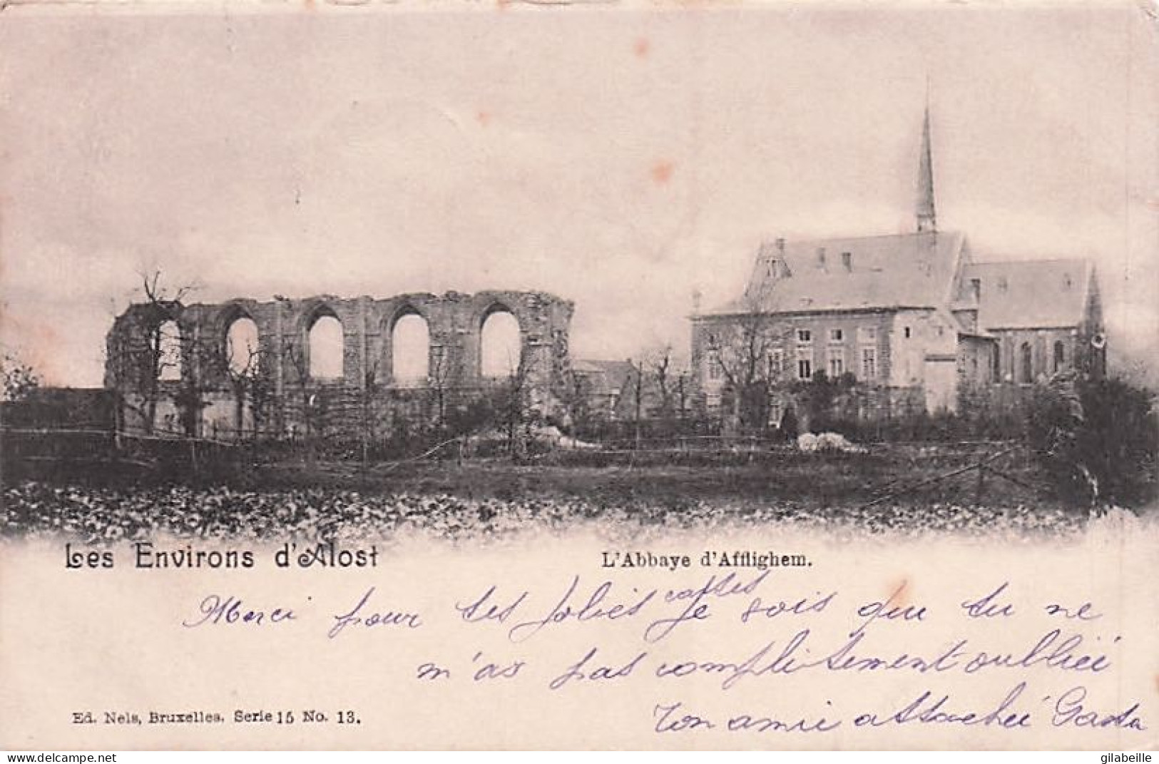 AALST - ALOST -  Les Environs D'Alost - L'abbaye D'Afflighem - 1900 - Aalst