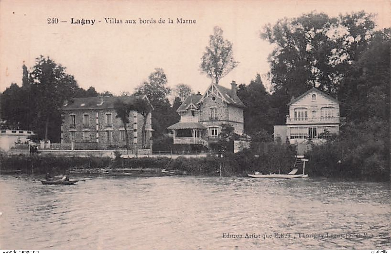 77 - LAGNY Sur MARNE - Villas Aux Bords De La Marne - Lagny Sur Marne