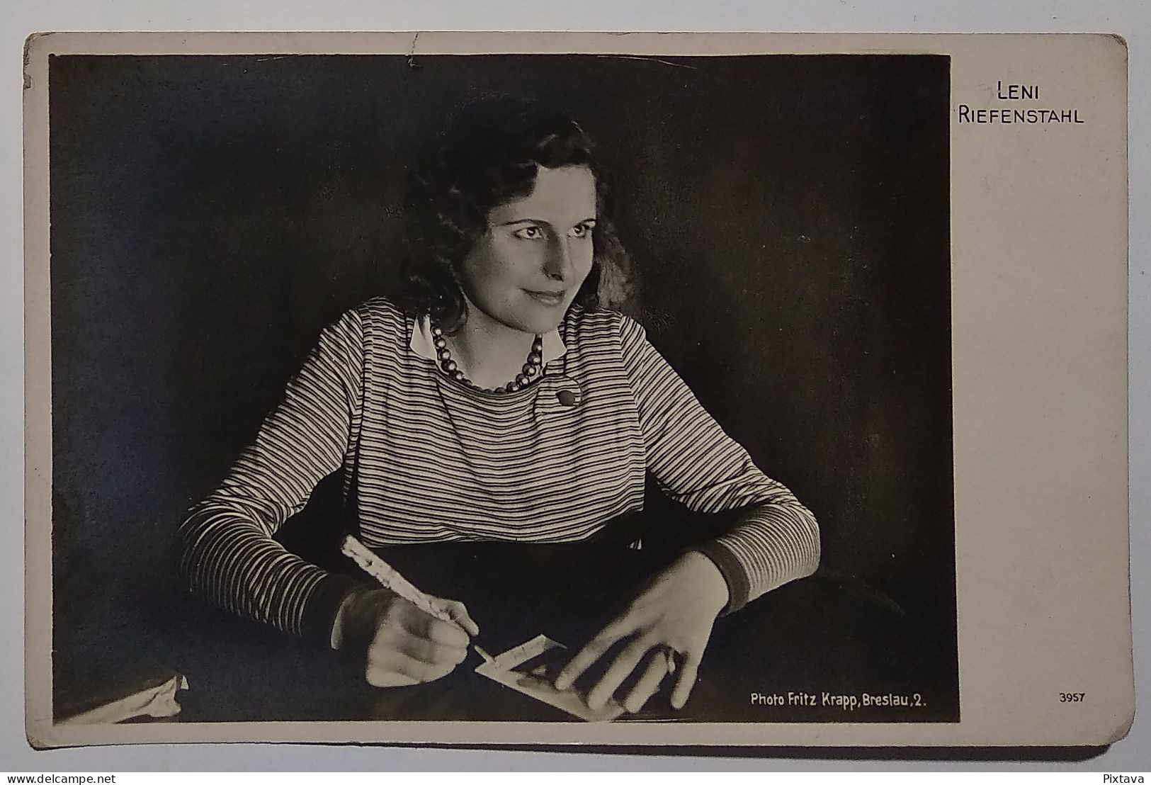 Leni Riefenstahl /  Photo Fritz Krapp, Breslau (now Wroclaw, Poland) / 1935 - Berühmt Frauen