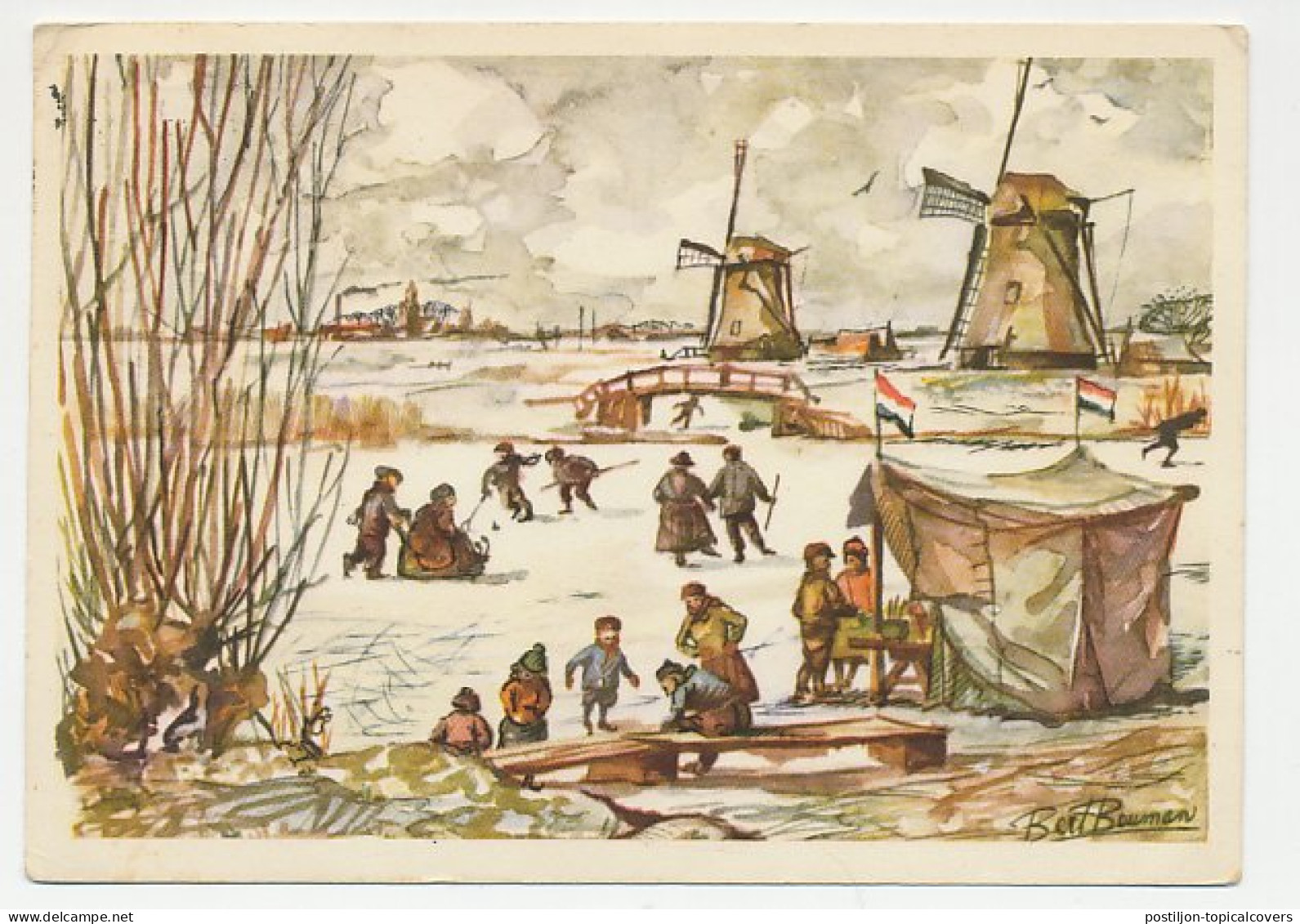 Em. Kind 1951 - Nieuwjaarsstempel Arnhem - Unclassified
