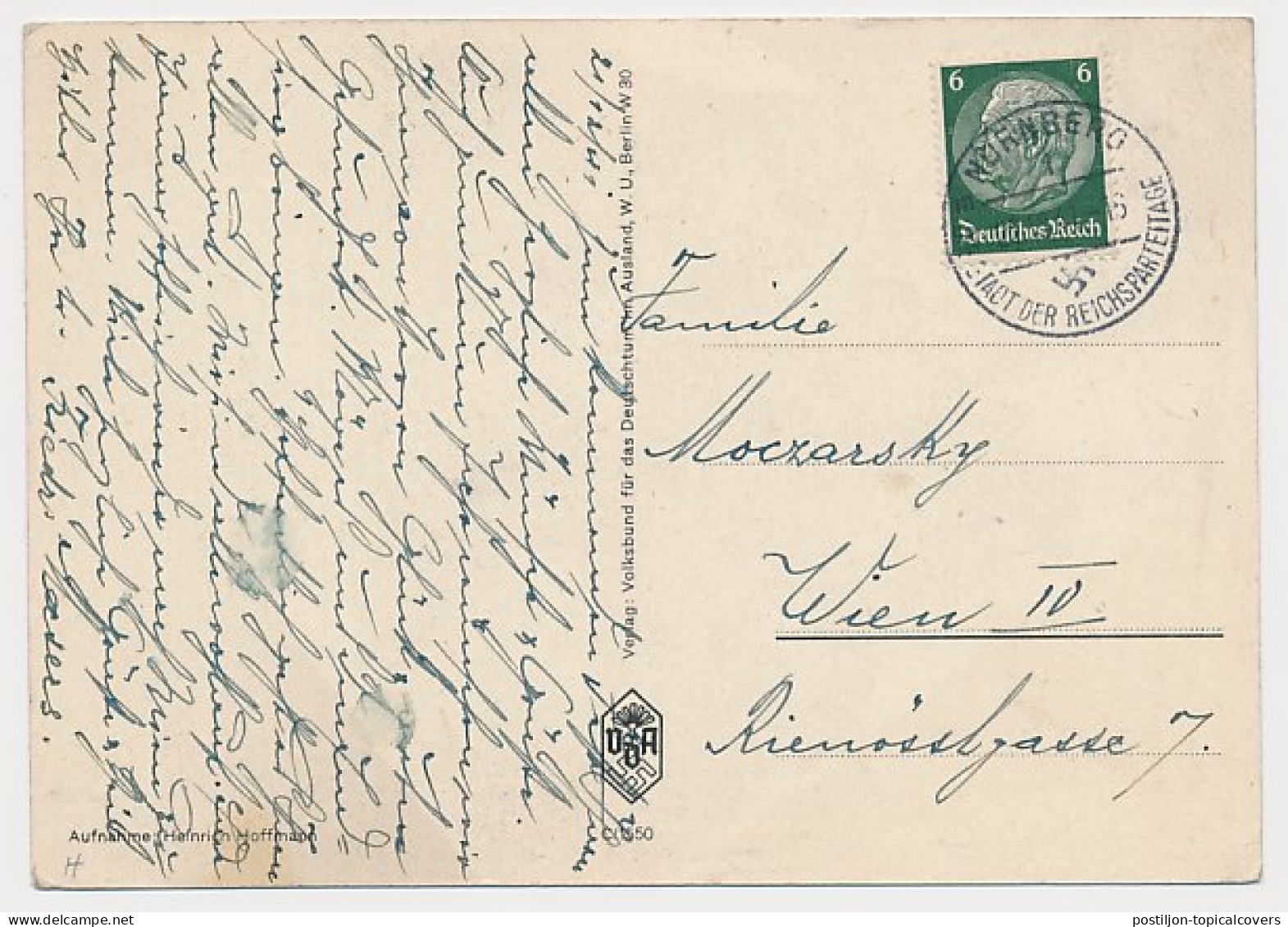 Postcard / Postmark Deutsches Reich / Germany 1941 Adolf Hitler - 2. Weltkrieg