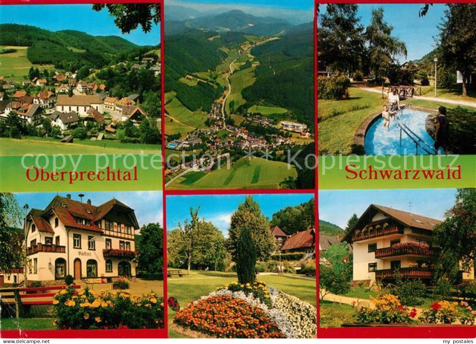 73265897 Oberprechtal Panorama Erholungsort Im Schwarzwald Wassertreten Park Hot - Elzach