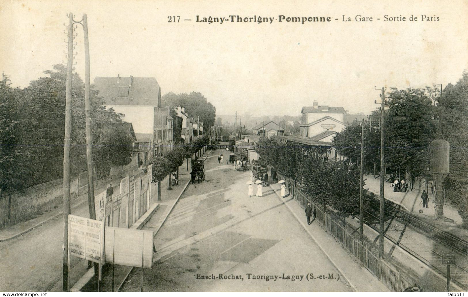 77 - Lagny -Thorigny - Pomponne - La Gare - Sortie De Paris - Lagny Sur Marne