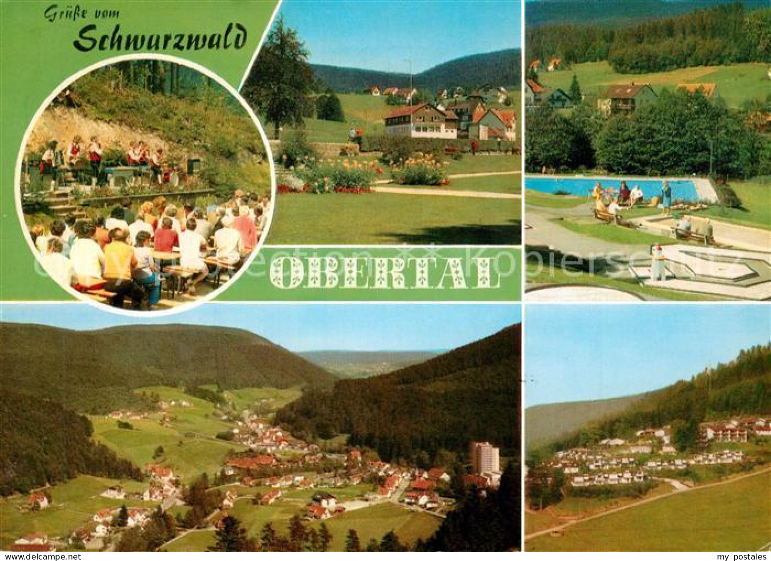 73265892 Obertal Baiersbronn Panorama Luftkurort Im Schwarzwald Minigolf Fest Mu - Baiersbronn