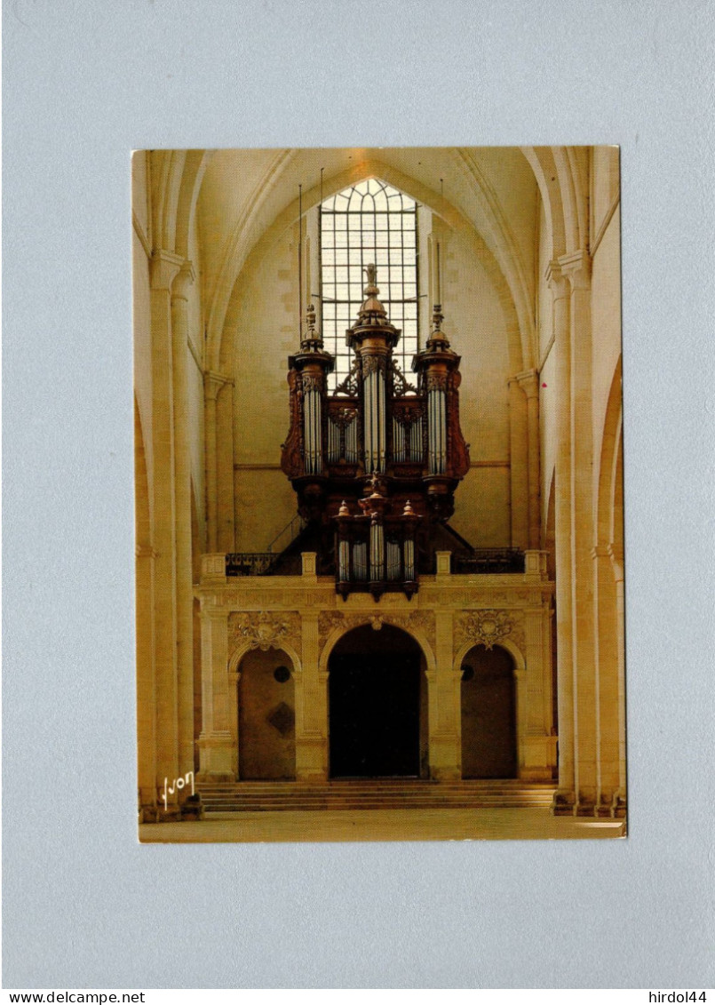 Pontigny (89) : Intérieur De L'église Abbatiale - Les Orgues - Pontigny