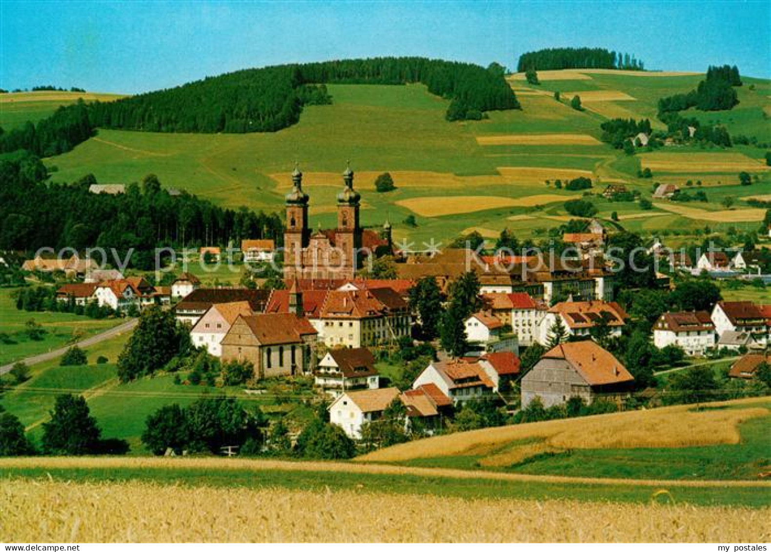 73265868 St Peter Schwarzwald Panorama St Peter Schwarzwald - St. Peter