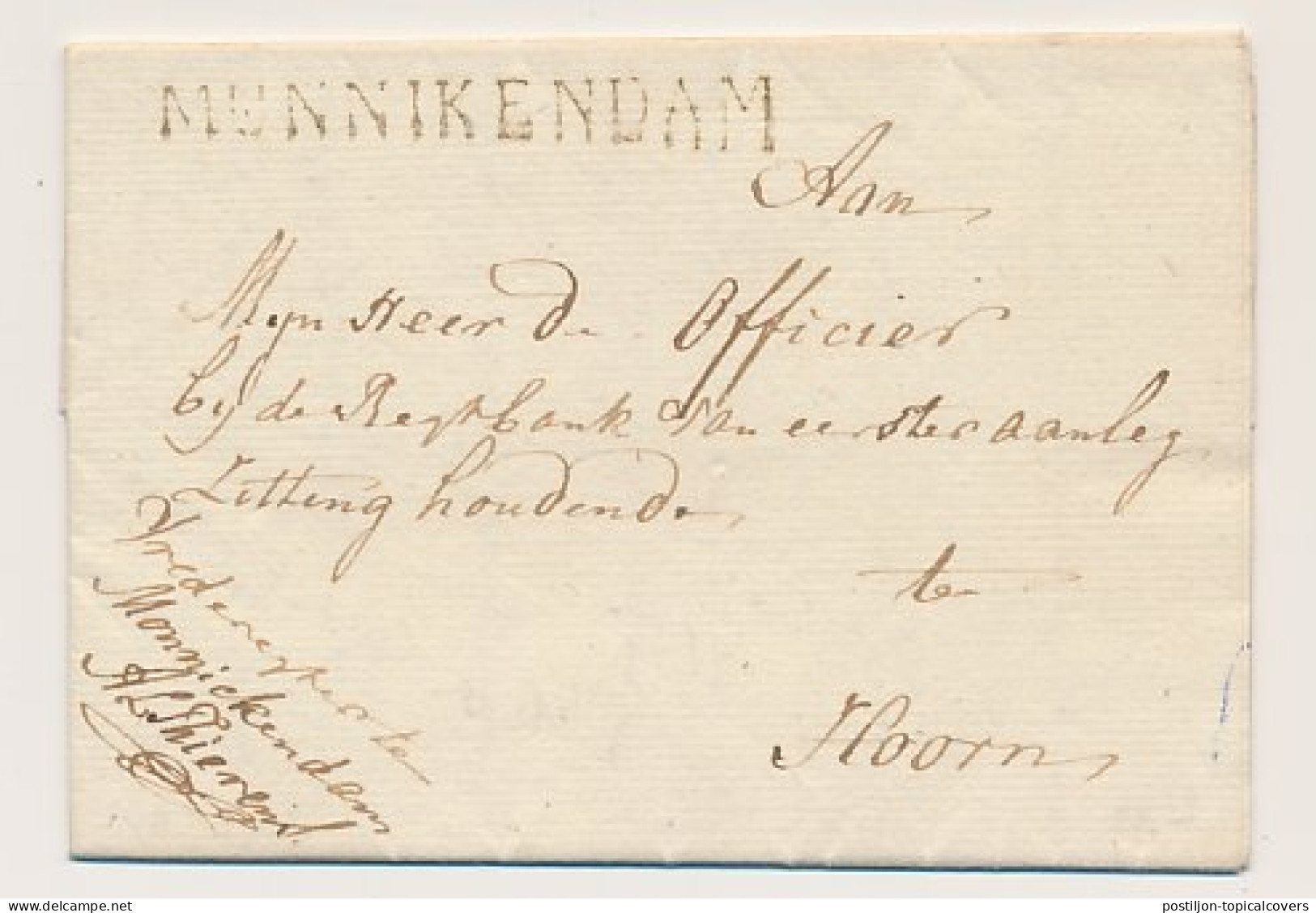 MUNNIKENDAM - Hoorn 1815 - ...-1852 Prephilately