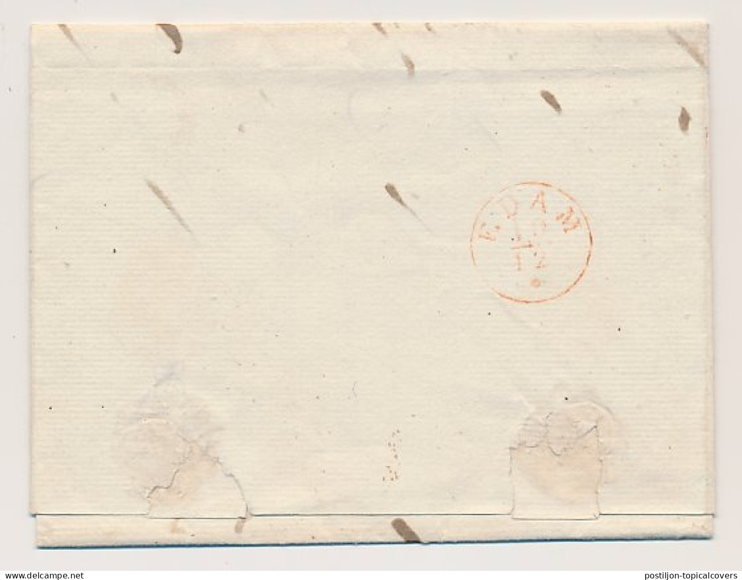 Westzaan - Zaandam - Edam 1843 - ...-1852 Prephilately