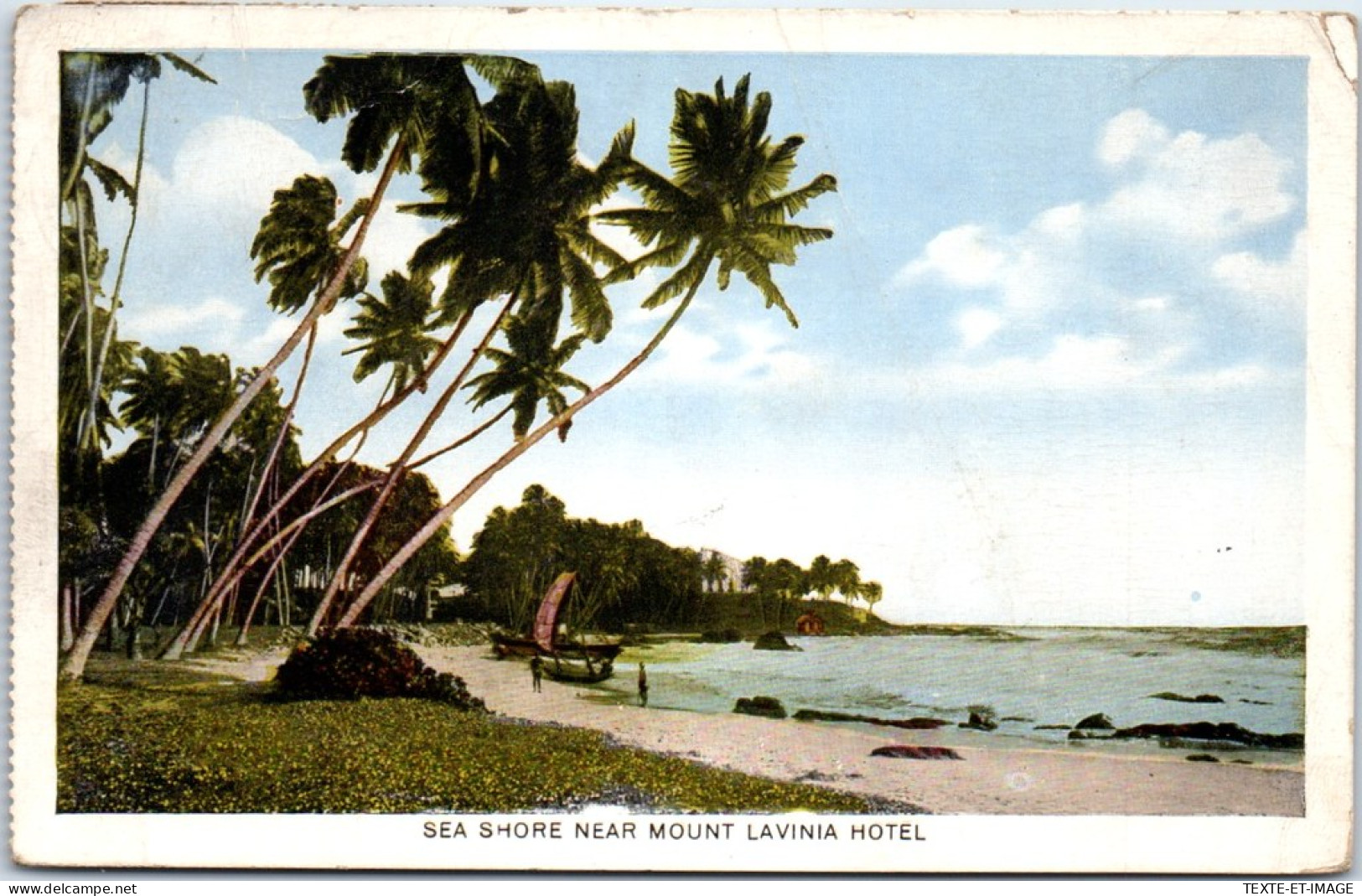 CEYLAN - Sea Shore Near Mount Lavinia Hotel - Sri Lanka (Ceylon)