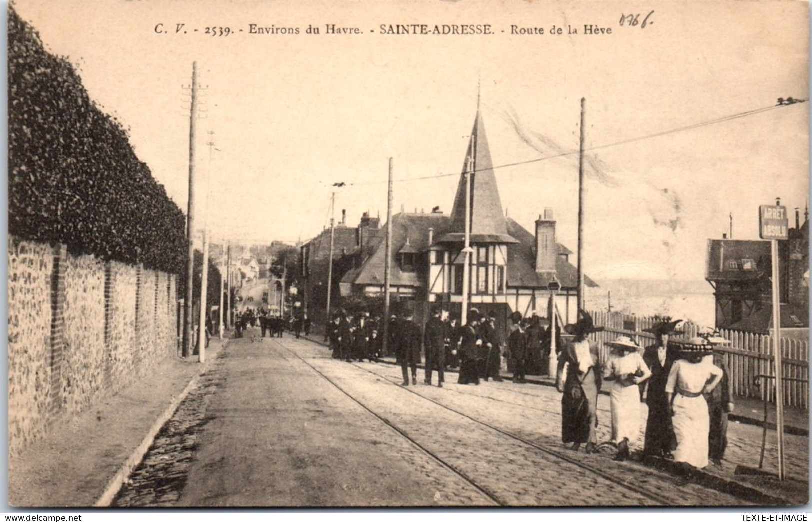 76 SAINTE ADRESSE - La Route De La Heve  - Sainte Adresse