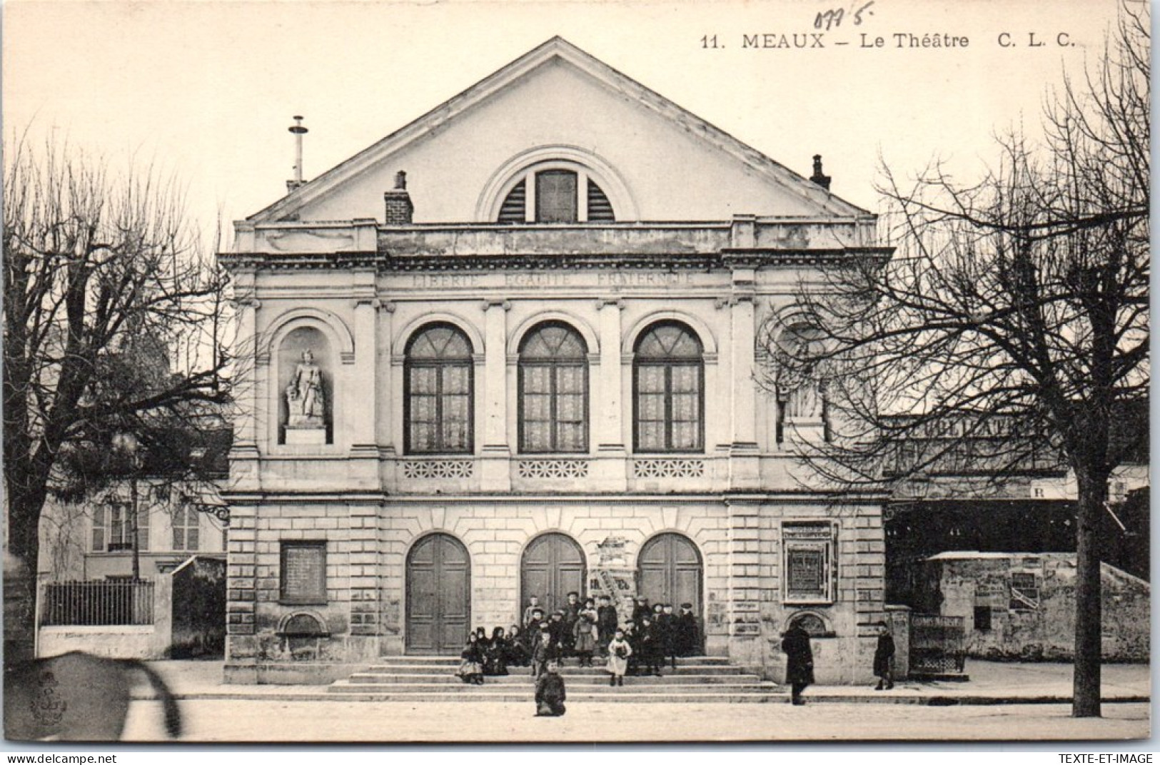 77 MEAUX - La Facade Du Theatre  - Meaux