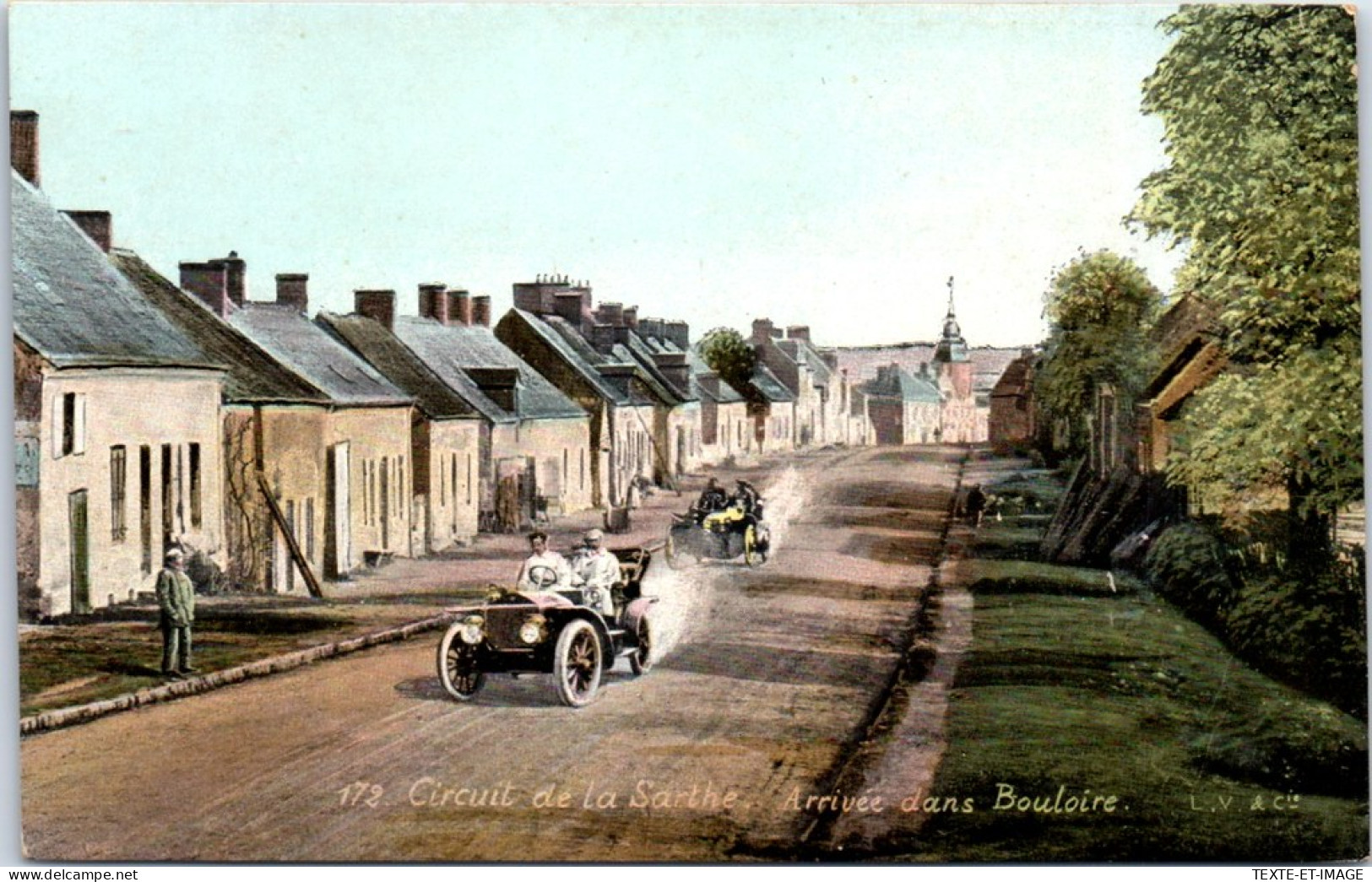 AUTOMOBILE - Circuit De La Sarthe, Arrivee Dans Bouloire  - Andere & Zonder Classificatie