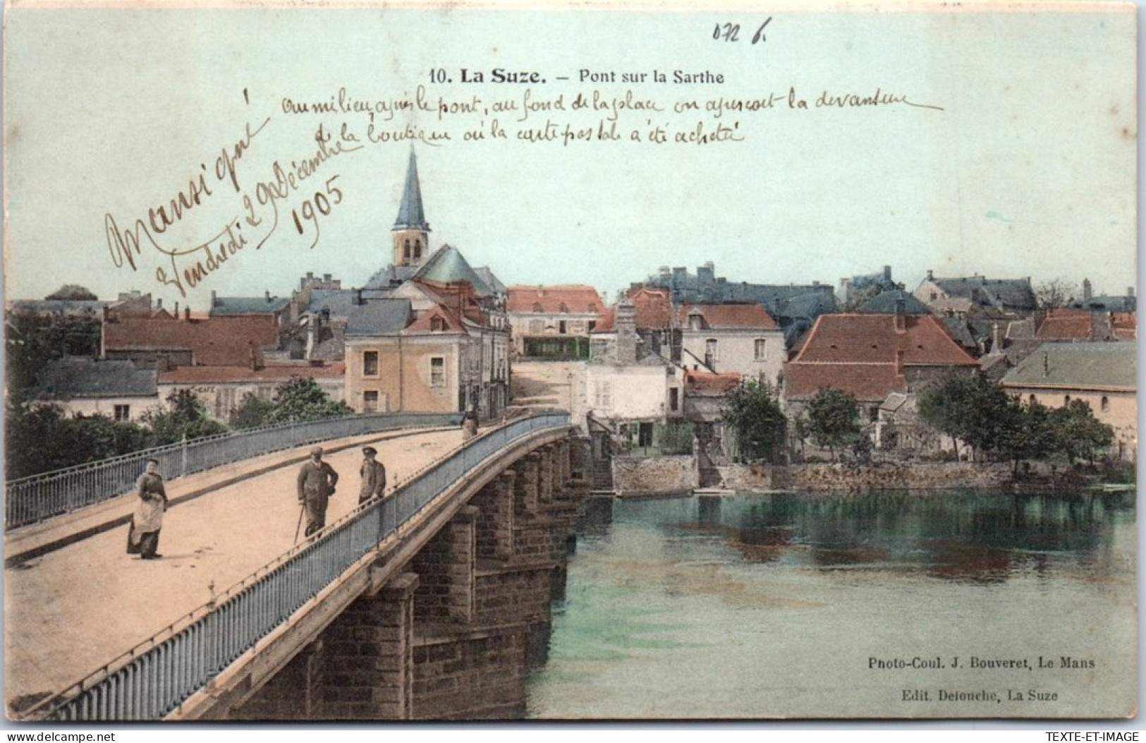 72 LA SUZE - Le Pont Sur La Sarthe  - La Suze Sur Sarthe
