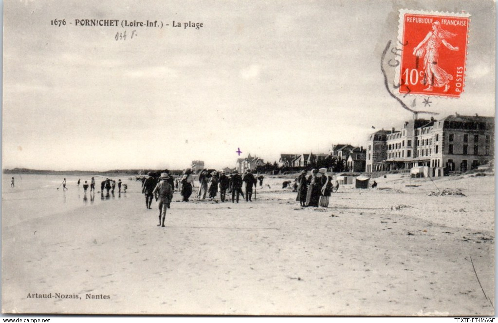 44 PORNICHET - Vue Partielle Sur La Plage  - Pornichet