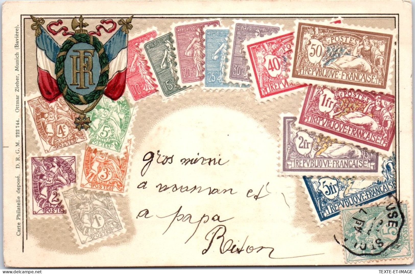 THEMES - TIMBRES - Les Timbres De France. - Briefmarken (Abbildungen)