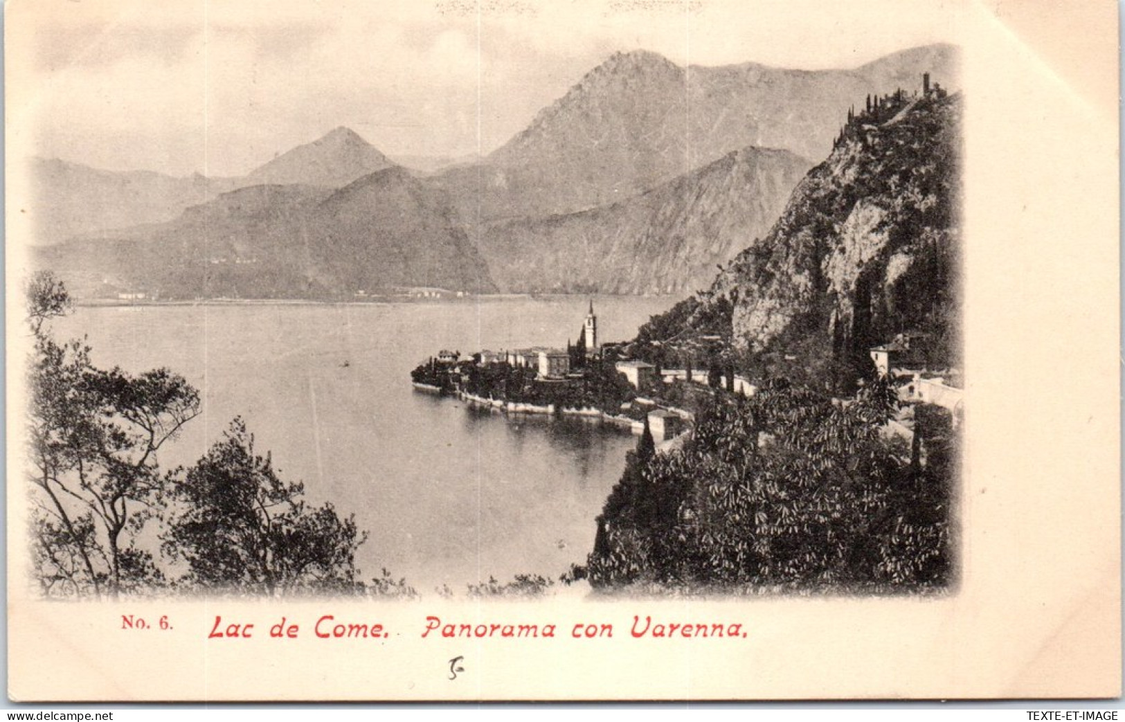 ITALIE - LOMBARDIE - Panorama Con Varenna  - Other & Unclassified