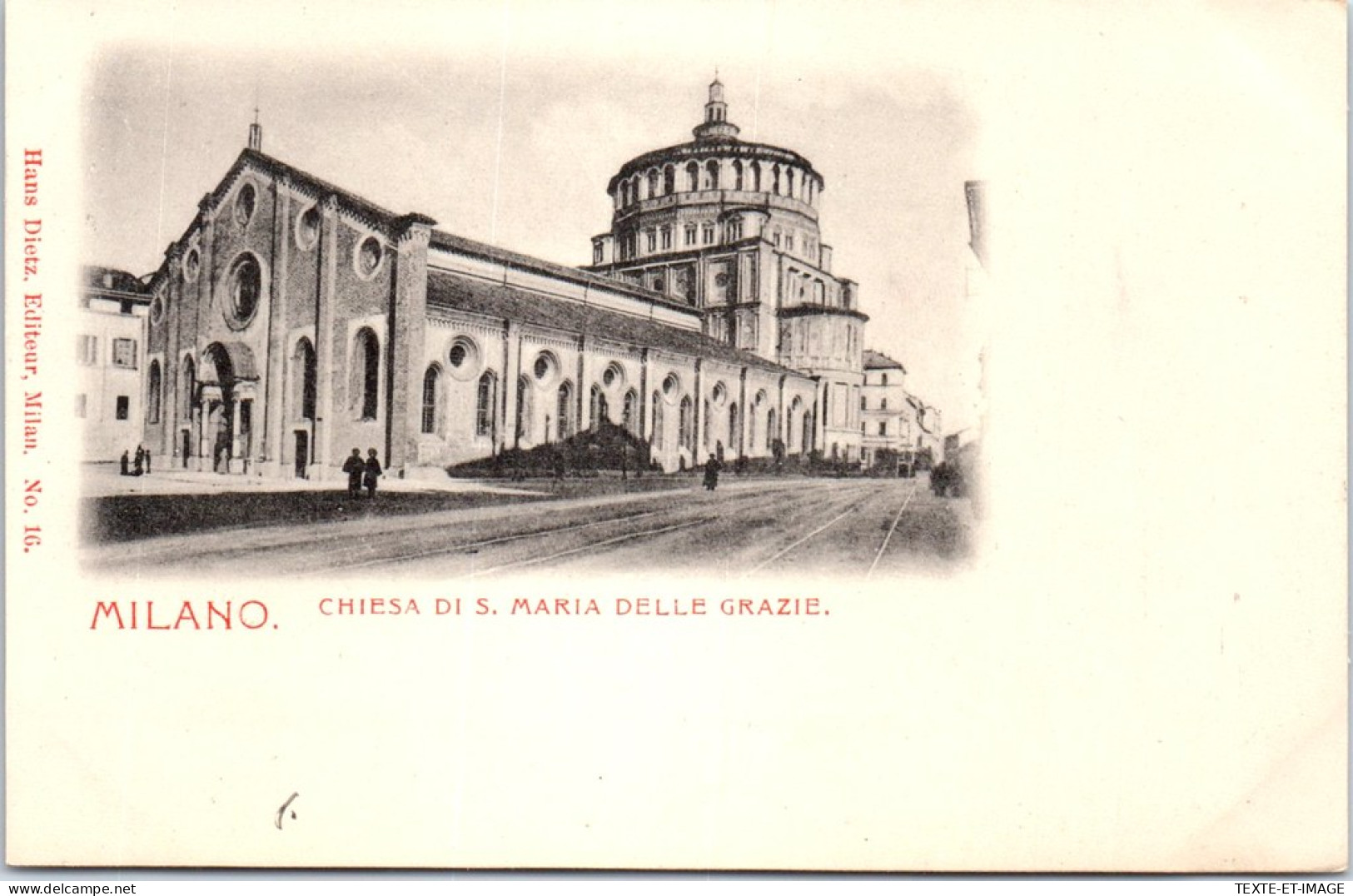 ITALIE - LOMBARDIE - MILANO - Chiesa Di S Maria Delle Grazie - Autres & Non Classés