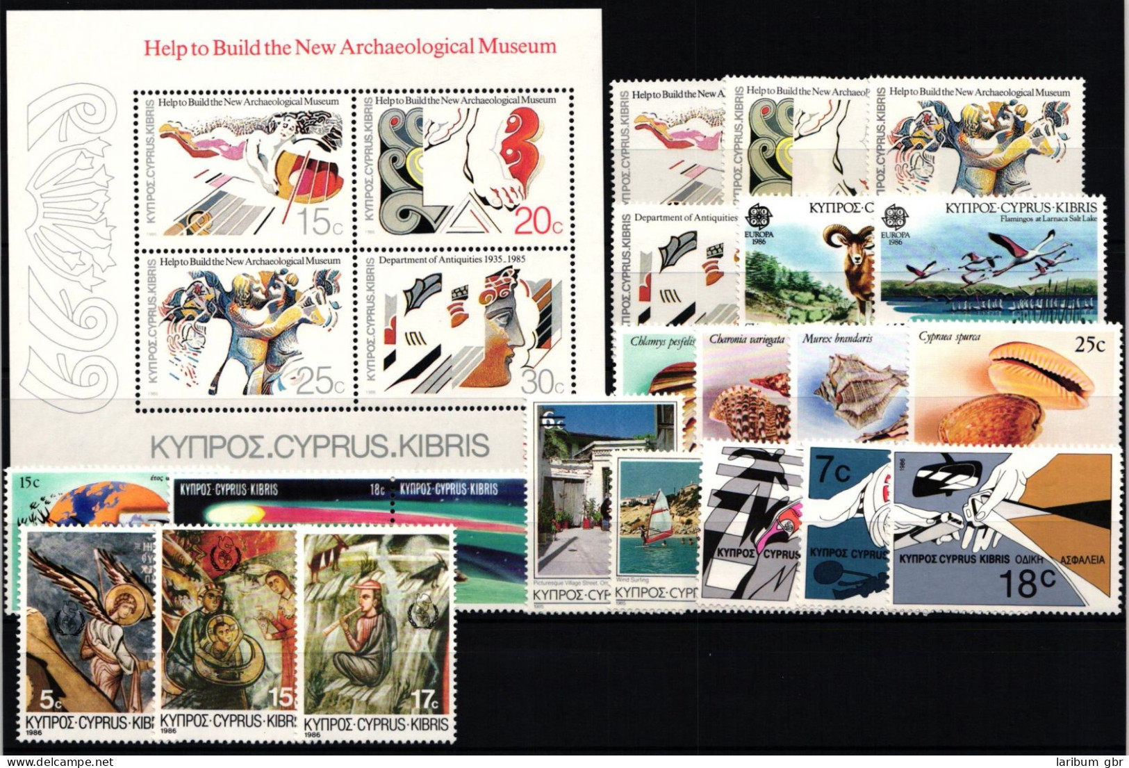 Zypern Jahrgang 1986 Postfrisch #JU855 - Used Stamps