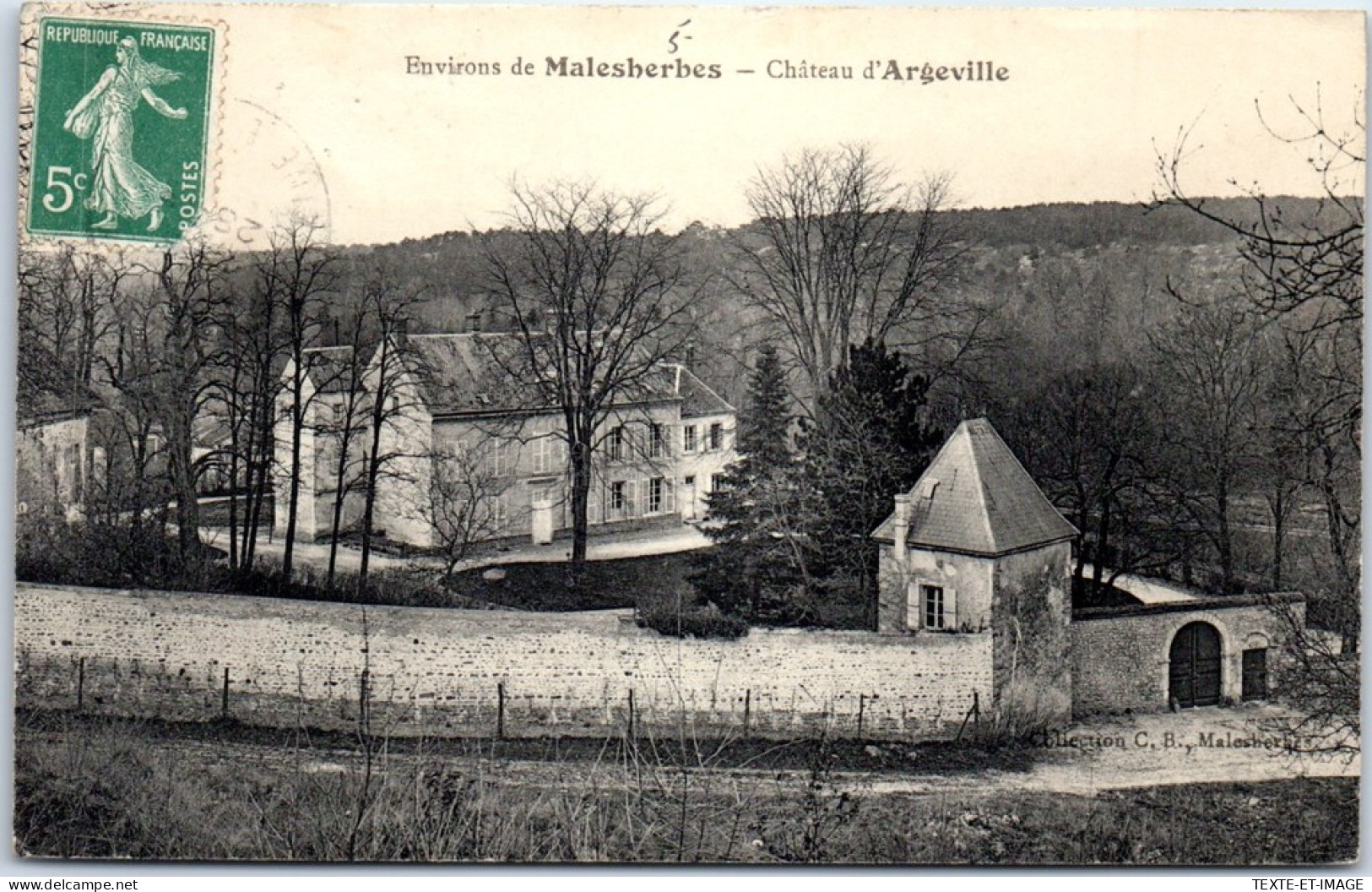 91 ARGEVILLE - Le Chateau. - Angerville
