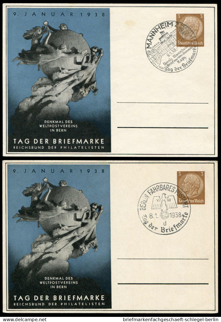 Deutsches Reich, 1938, PP 122, Brief - Sonstige & Ohne Zuordnung