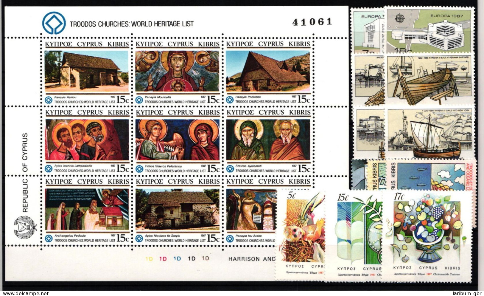Zypern Jahrgang 1987 Postfrisch #JU856 - Used Stamps