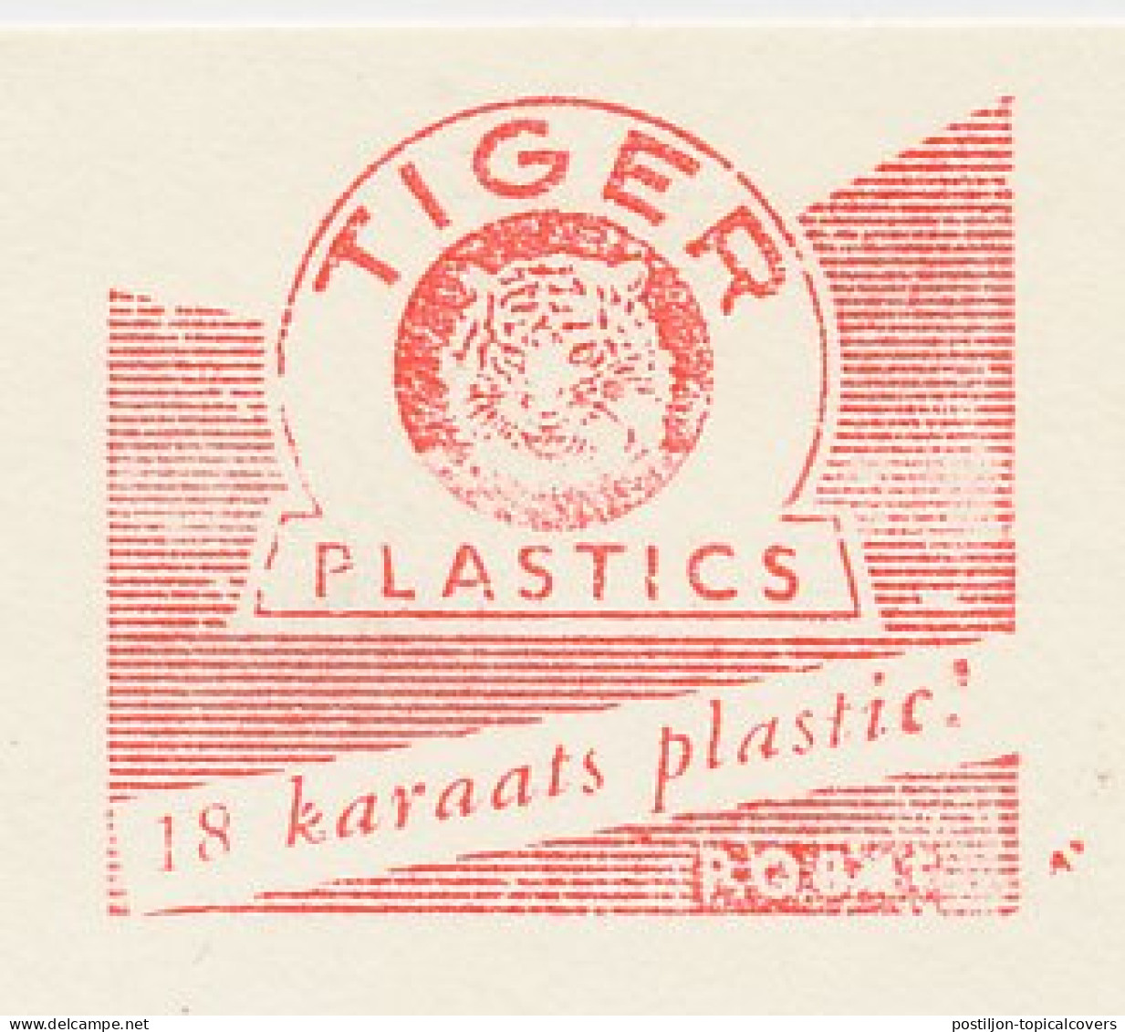 Meter Cut Netherlands 1963 Tiger - Autres & Non Classés