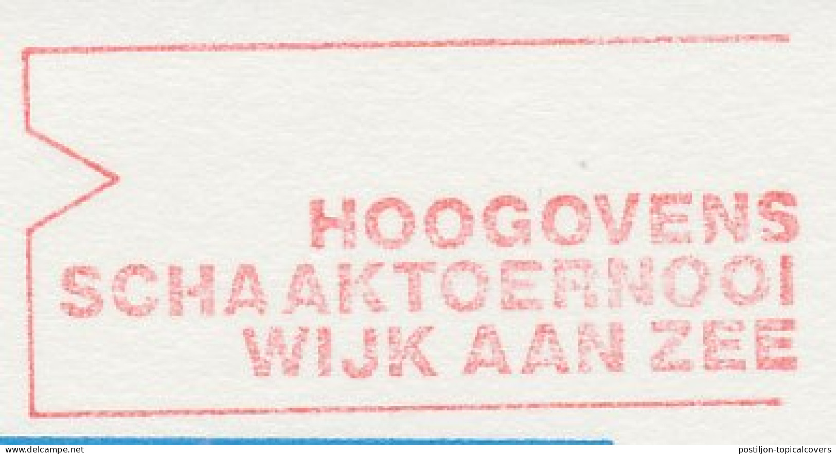 Meter Top Cut Netherlands 1986 Hoogovens Chess Tournament - Wijk Aan Zee - Zonder Classificatie