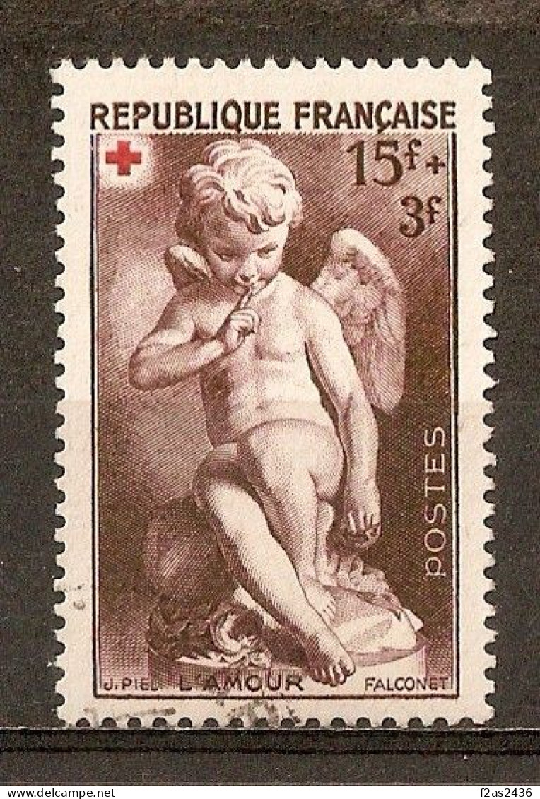 1950 - Croix-Rouge - Falconet (1716-91) - N°877 - Oblitérés