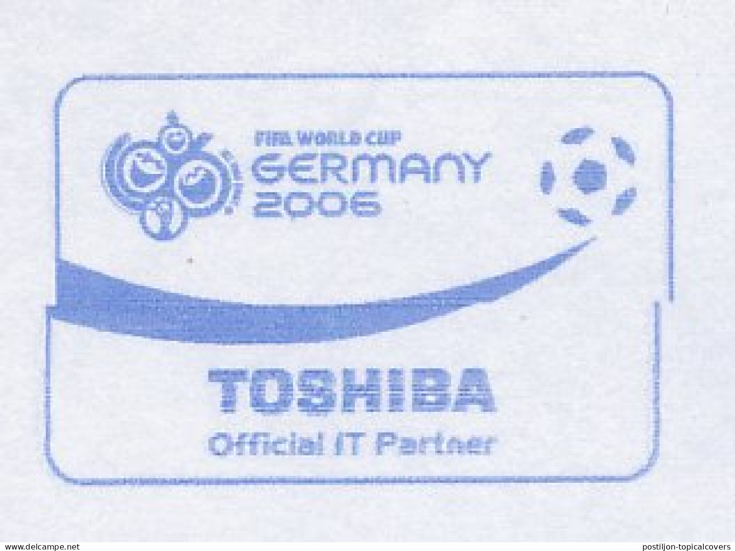 Meter Cut Germany 2005 Football - FIFA World Cup Germany 2006 - Toshiba  - Andere & Zonder Classificatie