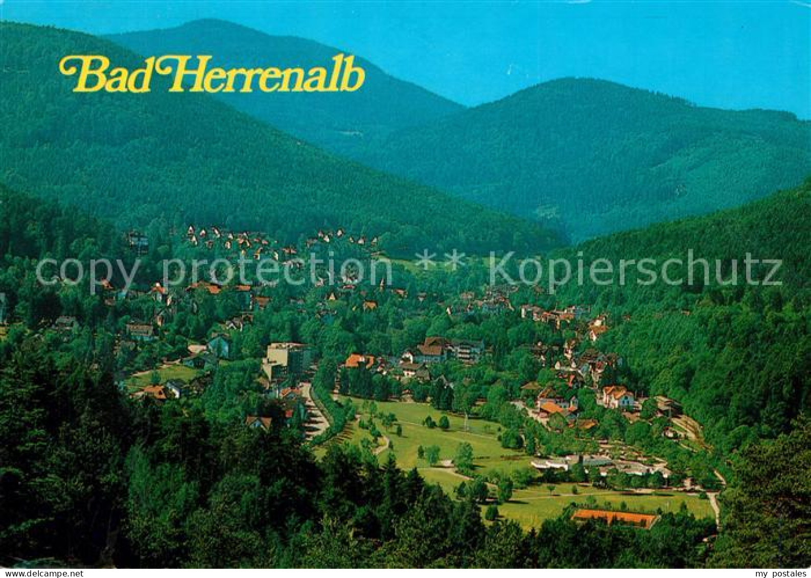 73265772 Bad Herrenalb Panorama Luftkurort Im Schwarzwald Bad Herrenalb - Bad Herrenalb