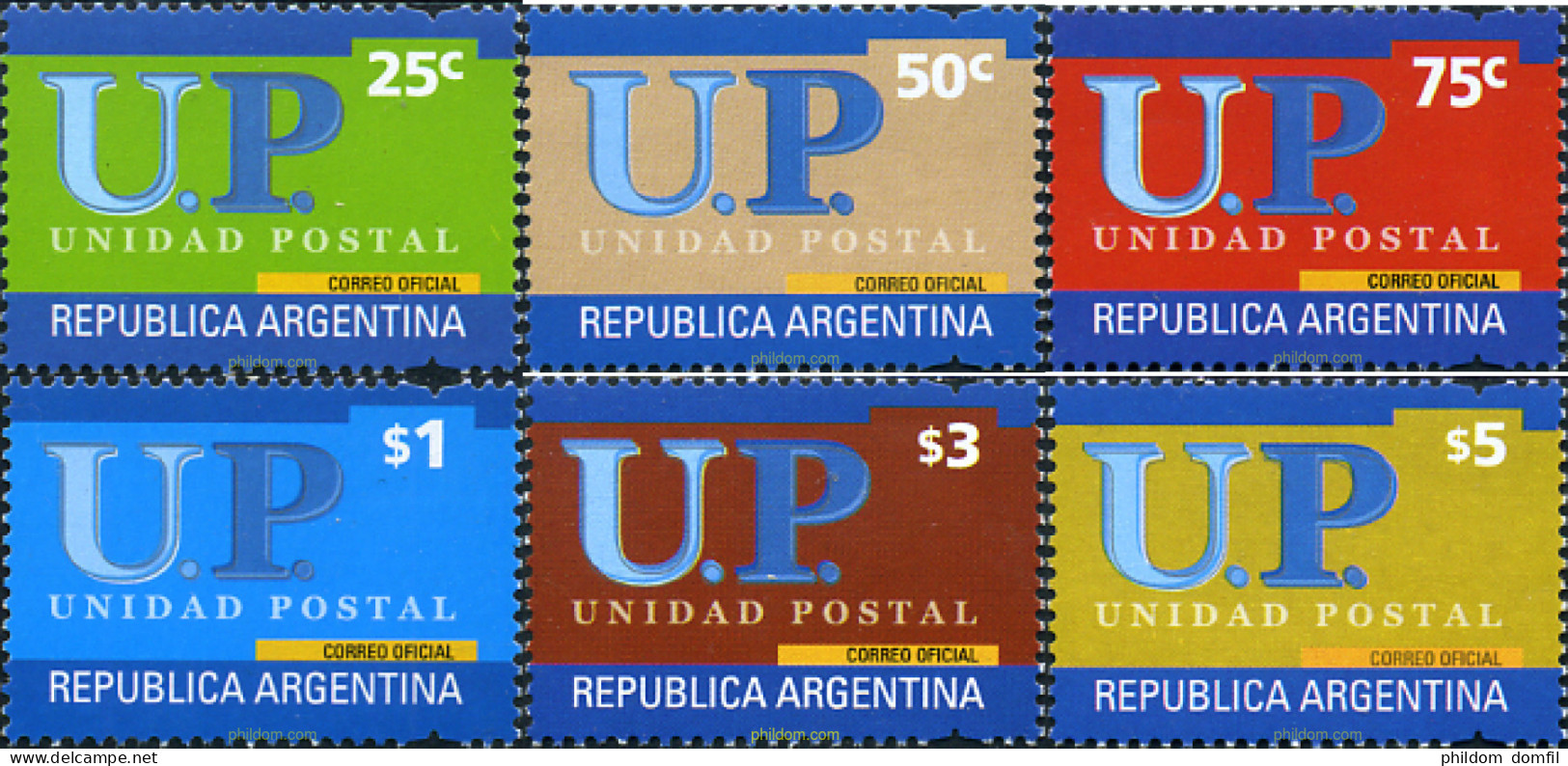 673034 MNH ARGENTINA 2002 UNIDAD POSTAL - Unused Stamps