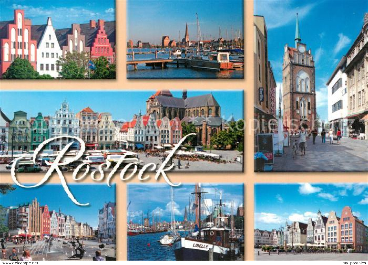 73265735 Rostock Mecklenburg-Vorpommern Sehenswuerdigkeiten Der Stadt Platz Hafe - Rostock